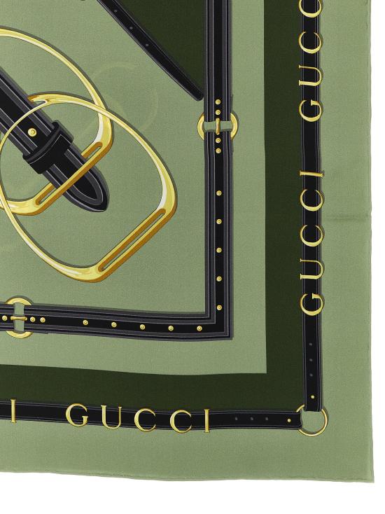 25FW 구찌 머플러/스카프 8478923G0013467 Green - GUCCI