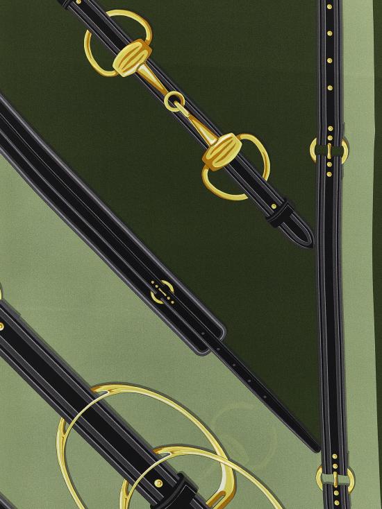 25FW 구찌 머플러/스카프 8478923G0013467 Green - GUCCI