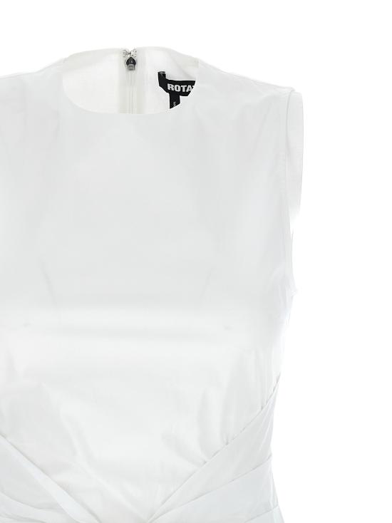 26SS 로테이트 바이 크리스텐슨 숏 원피스 115302400400 White - ROTATE BY BIRGERCHRISTENSEN