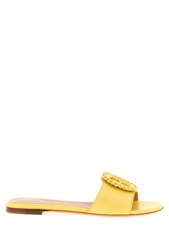26SS 산토니 뮬/슬리퍼 WHPF72081HA1NWKEL10 Yellow