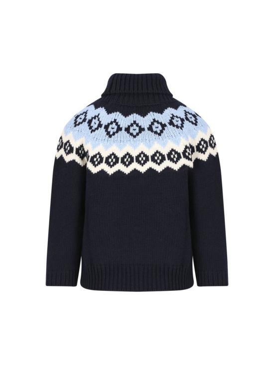 26SS 프라다 터틀넥 P2657418VZF067K P26 BLUE NATURAL - PRADA