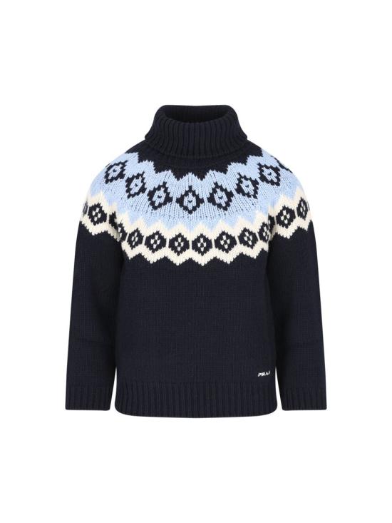 26SS 프라다 터틀넥 P2657418VZF067K P26 BLUE NATURAL