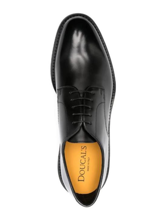 25FW 듀칼 드레스 슈즈 DU1003VEROUF007NN00HORSE NERO F DO NERO Black - DOUCAL’S