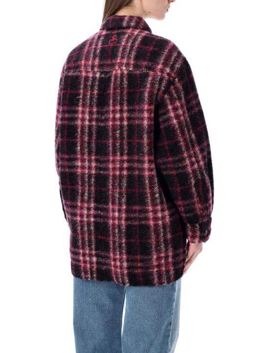 26SS 이자벨마랑에뚜왈 자켓 26PMA0020FFD1D02E BKFU BLACK FUCSIA - ISABEL MARANT ETOILE