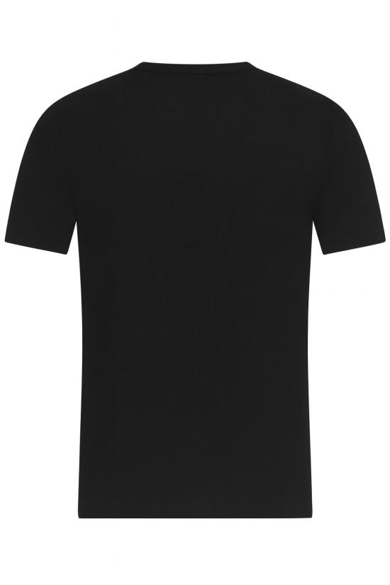 25FW 에르메네질도제냐 폴로 티셔츠 N3M201840 001 BLACK - ERMENEGILDO ZEGNA