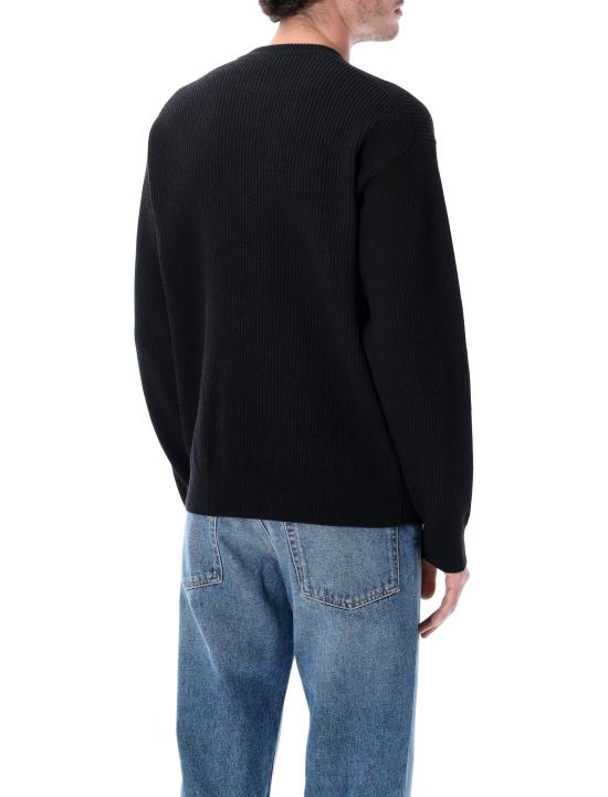 25FW 오라리 스웨터 A25AP02RK BLACK - AURALEE