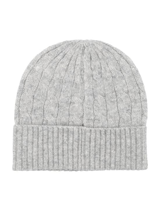 25FW 랄프 로렌 비니 455981442 002 SOFT GREY - RALPH LAUREN