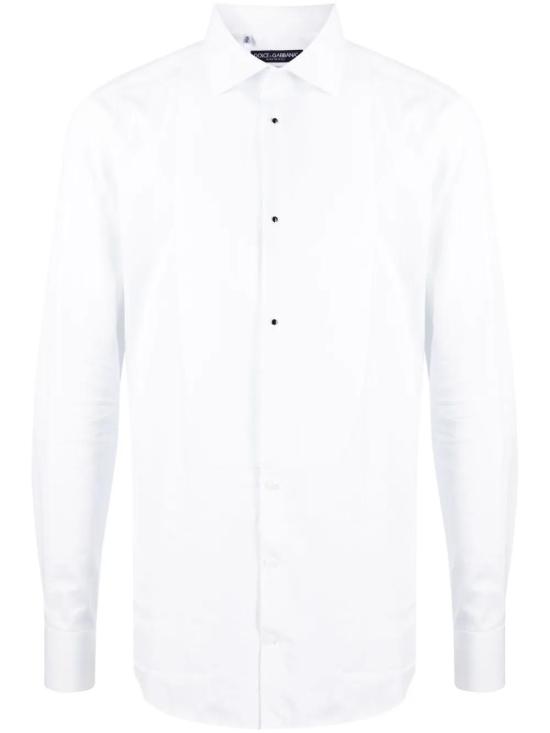 25FW 돌체앤가바나 긴팔 셔츠 G5EN5TFU5U8 W0800 BIANCO OTTICO