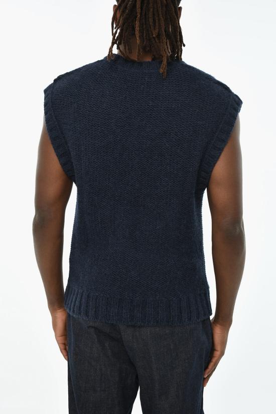  디스퀘어드2 니트 베스트 S71HA1214 S18349 962 Arancio Blu - DSQUARED2