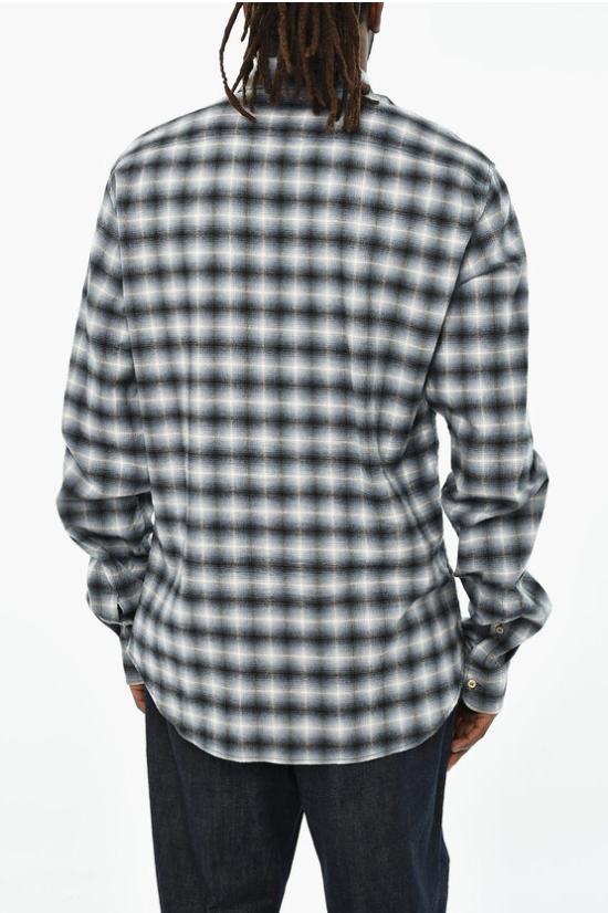  디스퀘어드2 긴팔 셔츠 S71DM0434 S53166 001F Blue - DSQUARED2