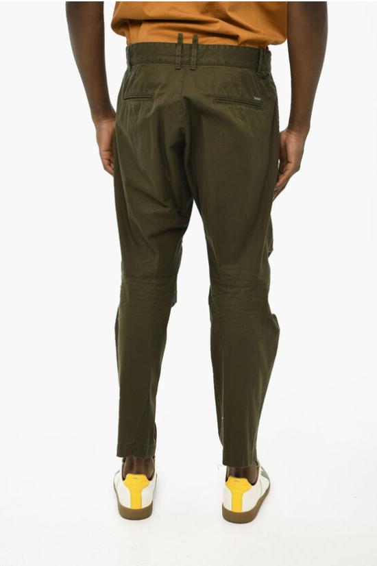  디스퀘어드2 치노 팬츠 S74KB0591 S41794 697 Green - DSQUARED2