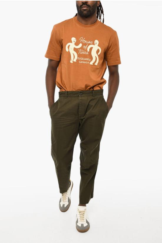  디스퀘어드2 치노 팬츠 S74KB0591 S41794 697 Green - DSQUARED2