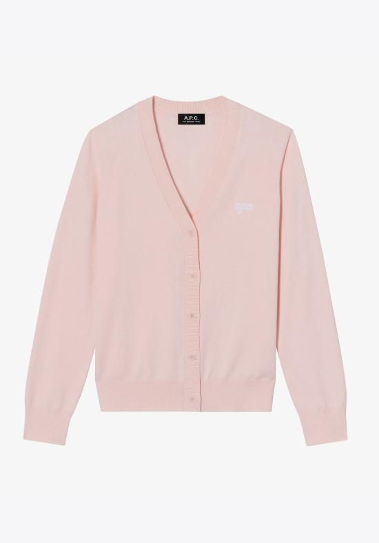  아페쎄 스웨터 COGDKF22318FAB ROSE PALE DOM