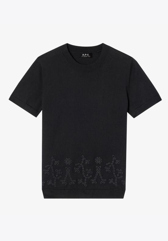 25SS 아페쎄 스웨터 COHGEF23428LZZ BLACK DOM