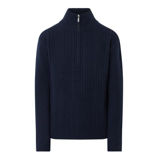 25FW 아페쎄 터틀넥 WVBCZH23416IAK DARK NAVY DOM