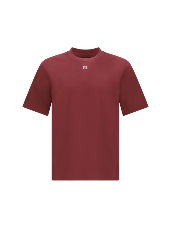 26SS 펜디 반팔 티셔츠 FY0936ARYY F0HM6 BORDEAUX