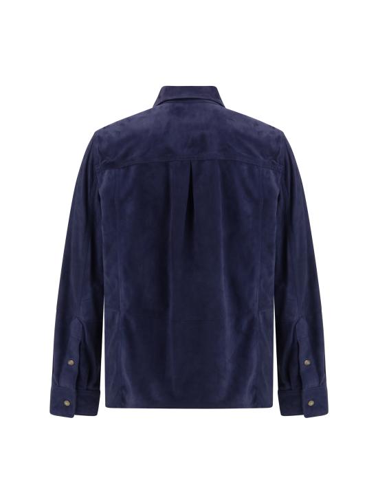 26SS 브루넬로 쿠치넬리 긴팔 셔츠 MPCFN2039 C6757 BLUE - BRUNELLO CUCINELLI