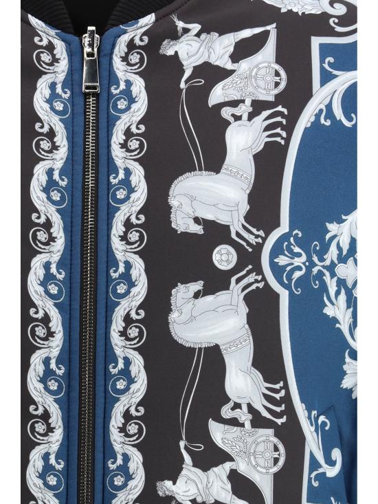 26SS 베르사체 자켓 10228031A16856 5BE50 BLACK - VERSACE