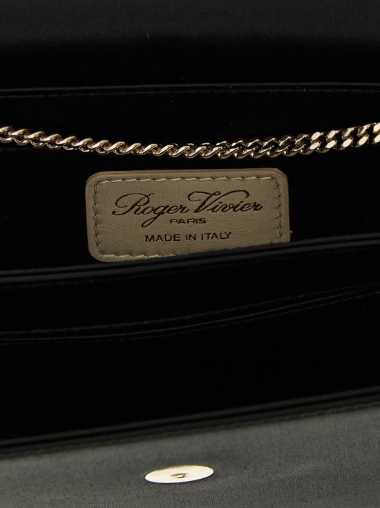 26SS 로저비비에 클러치/파우치 RBWAMCD0200RS0B999 Black - ROGER VIVIER