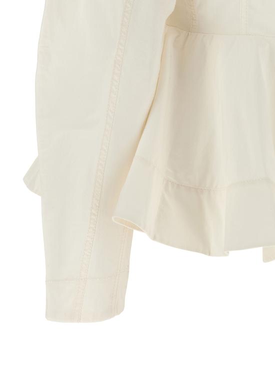 26SS 가니 블라우스 W1002135 White - GANNI