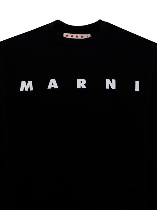 26SS [키즈] 마르니 트레이닝 상의 M01612M00V0 0M900 Black - MARNI