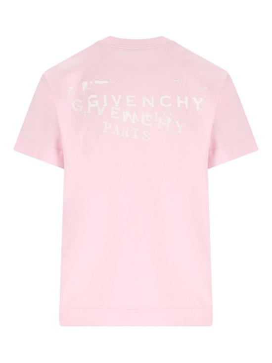 26SS 지방시 반팔 티셔츠 BW70FJP7A7 681 Pink - GIVENCHY