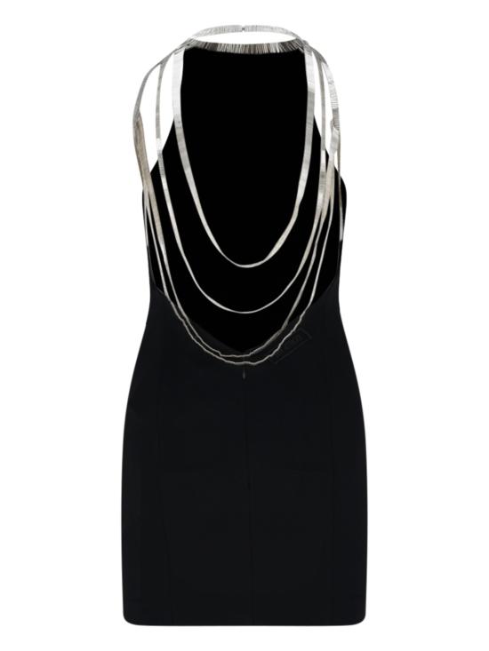 26SS 디 아티코 미디 원피스 260WCA00471 VVP002RA 100 Black - THE ATTICO