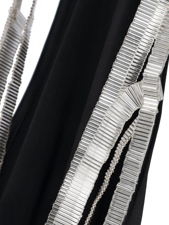 26SS 디 아티코 미디 원피스 260WCA00471 VVP002RA 100 Black - THE ATTICO