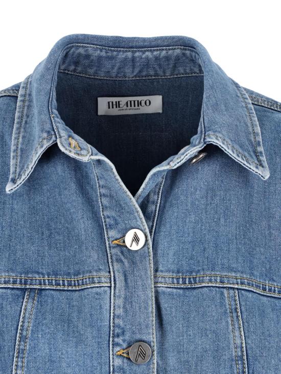 26SS 디 아티코 미디 원피스 260WCA00482 DDS001AA 024 Blue - THE ATTICO