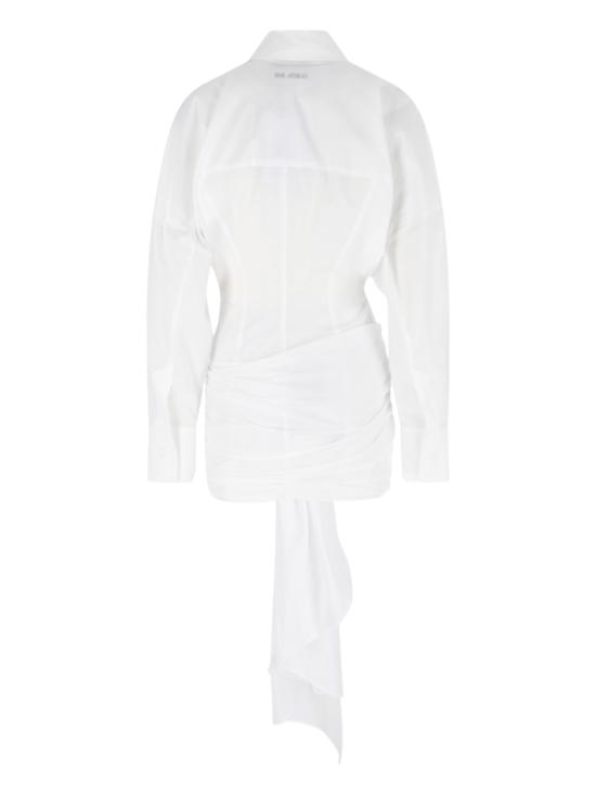 26SS 디 아티코 미디 원피스 260WCA00464 CCE002AA 001 White - THE ATTICO