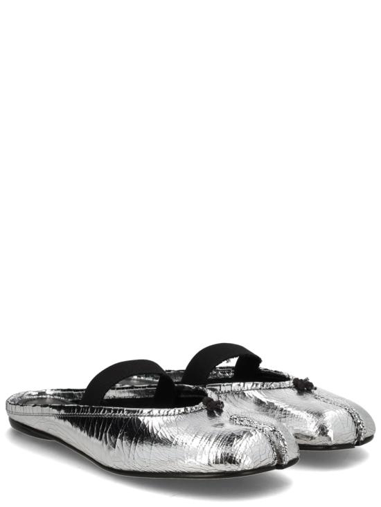 25FW 마르지엘라 타비 스트랩 뮬 S39WZ0112 P7456H7730 SILVER - MAISON MARGIELA