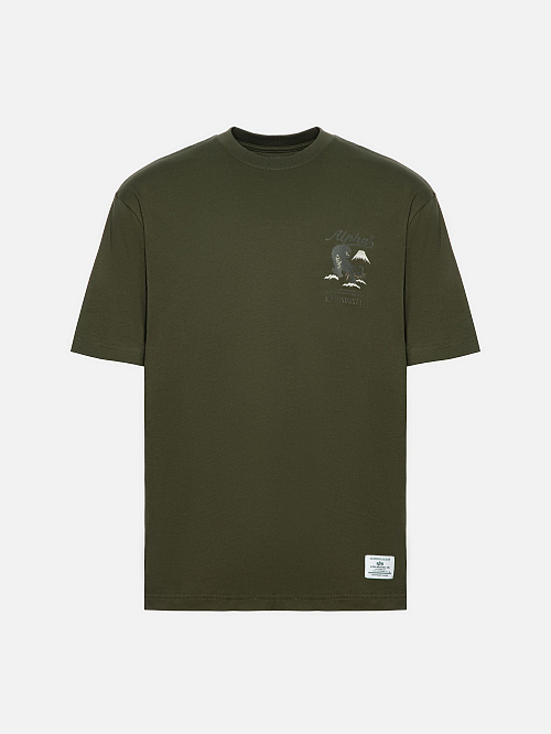  알파 반팔 티셔츠 MTT55001C1 OLIVE GREEN DOM