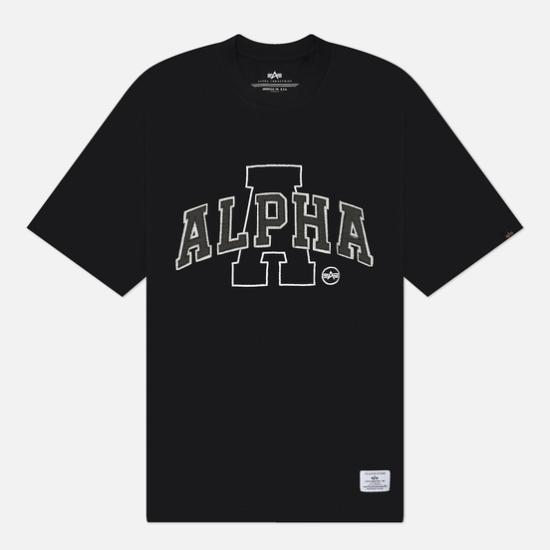  알파 반팔 티셔츠 MTU55006C1 BLACK DOM