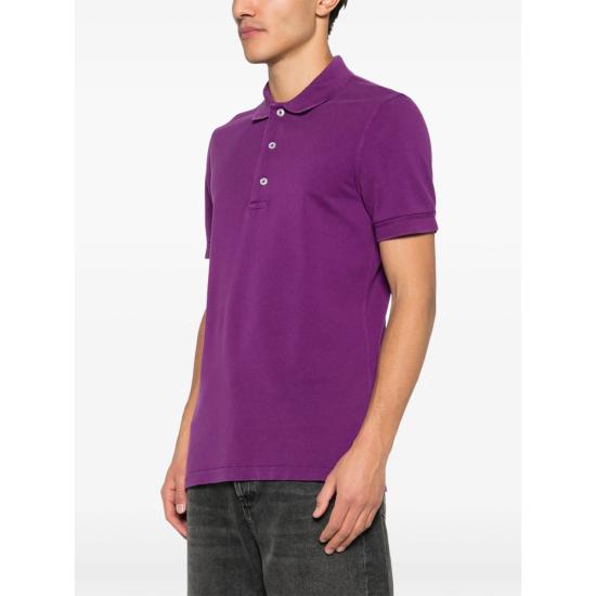26SS 톰포드 폴로 티셔츠 JMT013 JPS011 VAQ PURPLE - TOMFORD