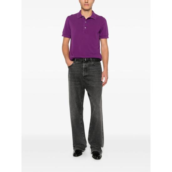 26SS 톰포드 폴로 티셔츠 JMT013 JPS011 VAQ PURPLE - TOMFORD