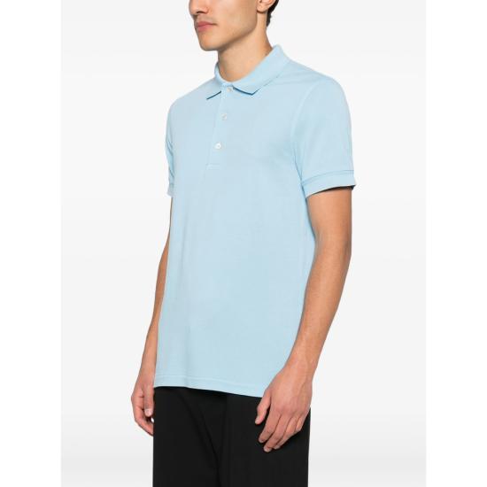 26SS 톰포드 폴로 티셔츠 JMT013 JPS011 UCZ BLUE - TOMFORD