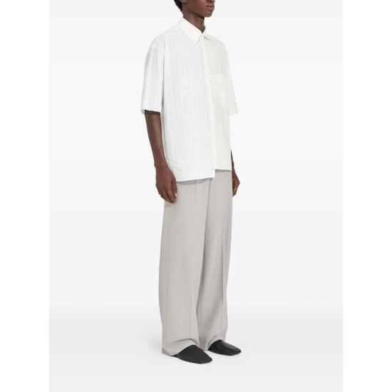 26SS MM6 메종마르지엘라 셔츠 MTN135 SH0DR0007 961 WHITE NEUTRALS - MM6 MAISON MARGIELA