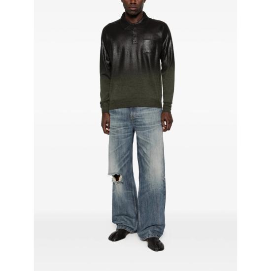 26SS 마르지엘라 폴로 티셔츠 M13236 S50GL0075 696S GREEN - MAISON MARGIELA