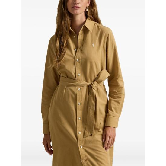 26SS 랄프 로렌 미디 원피스 211A96346002 CAMEL NEUTRALS - RALPH LAUREN
