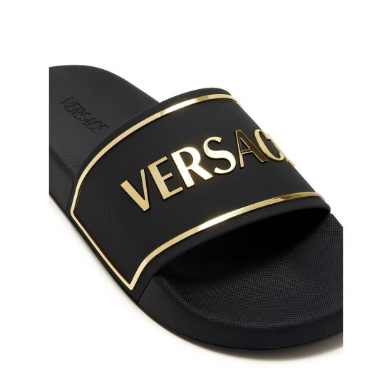 26SS 베르사체 뮬/슬리퍼 1A17013 1018496 2B130 BLACK - VERSACE