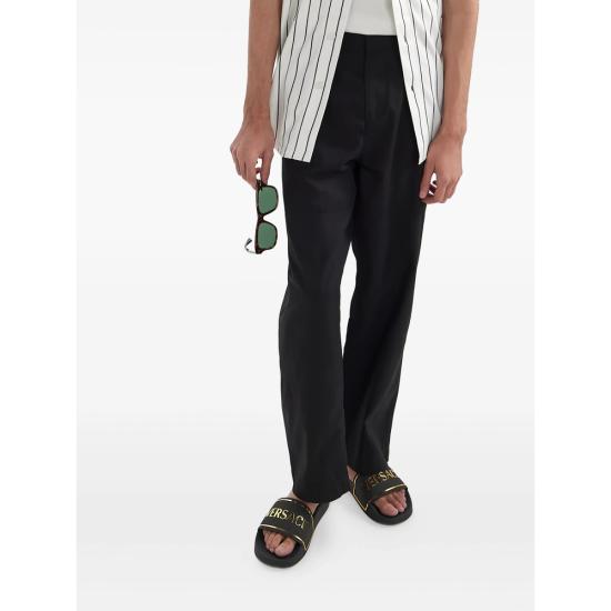 26SS 베르사체 뮬/슬리퍼 1A17013 1018496 2B130 BLACK - VERSACE