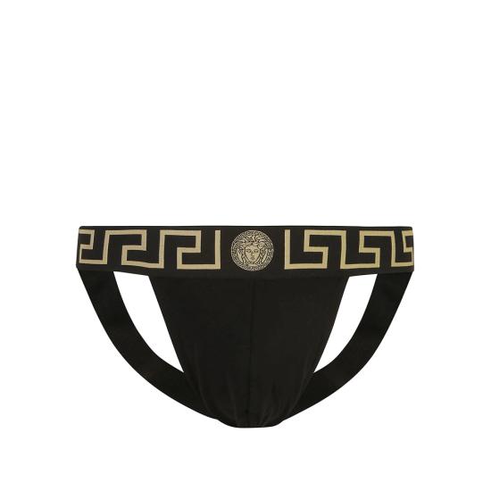 26SS 베르사체 팬티 1A10011 AUU01017 A80G BLACK