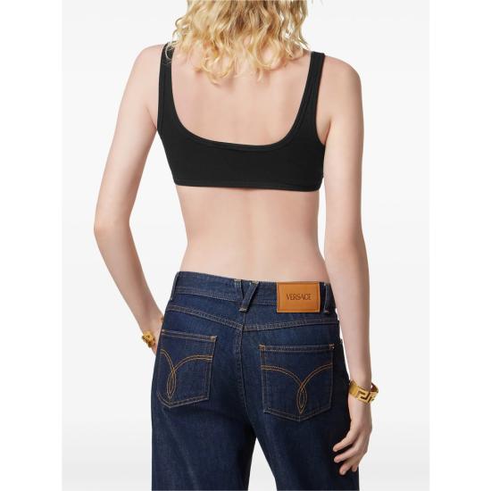 26SS 베르사체 트레이닝 티셔츠 1A09551 1023142 1B000 BLACK - VERSACE