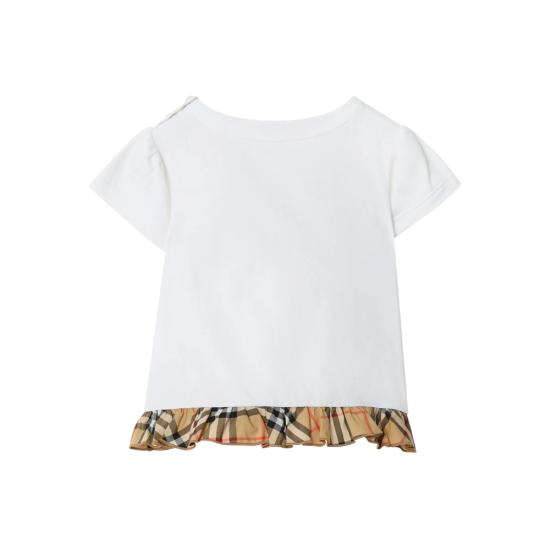 26SS [키즈] 버버리 탑 8117403 KG5 ROXY A1464 WHITE - BURBERRY
