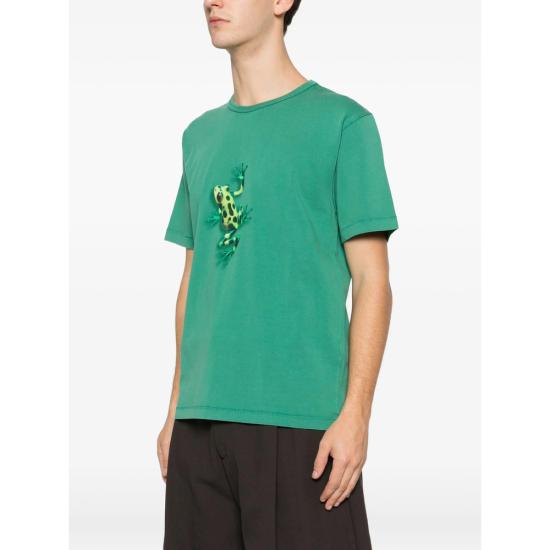 26SS JW앤더슨 반팔 티셔츠 JT0308 PG1937 540 GREEN - JW ANDERSON