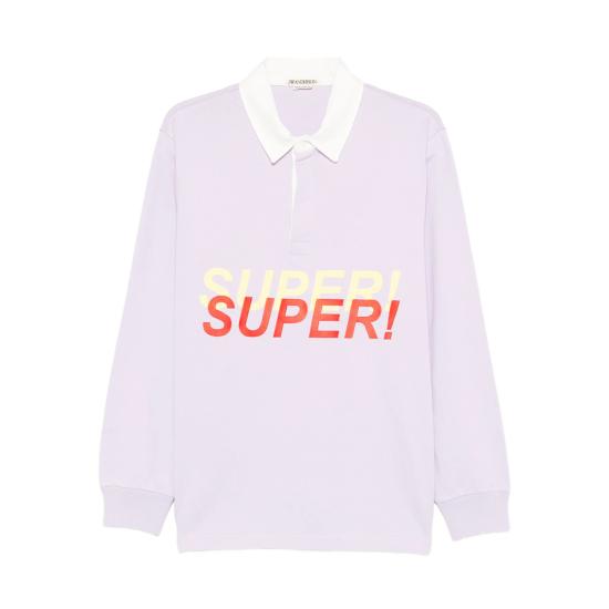 26SS JW앤더슨 폴로 티셔츠 JO0288 PG1938 700 PURPLE