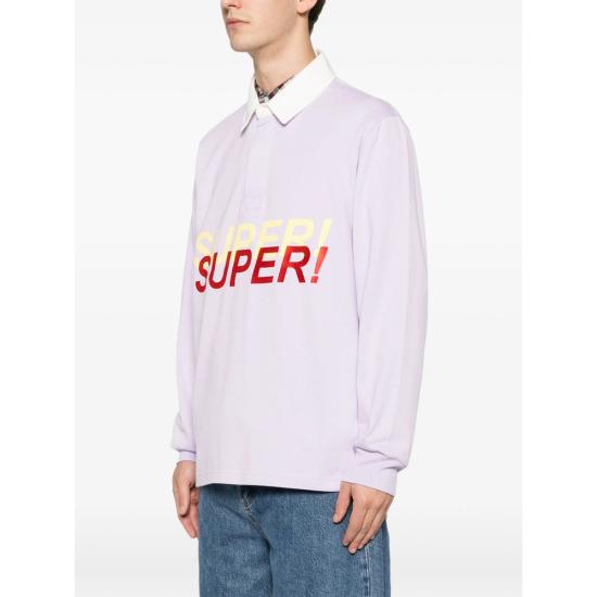 26SS JW앤더슨 폴로 티셔츠 JO0288 PG1938 700 PURPLE - JW ANDERSON