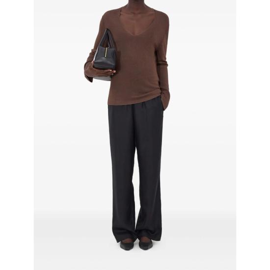 26SS 루루 드 세종 스웨터 SAYA BROWN - LOULOU DE SAISON