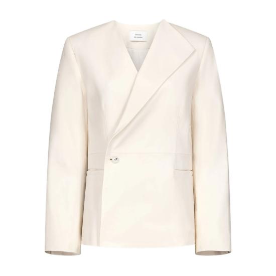 26SS 루루 드 세종 가죽 자켓 PAOLI IVORY NEUTRALS