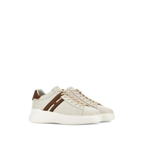 26SS 호간 스니커즈 HXM5800DV42U XS828G NEUTRALS BROWN - HOGAN